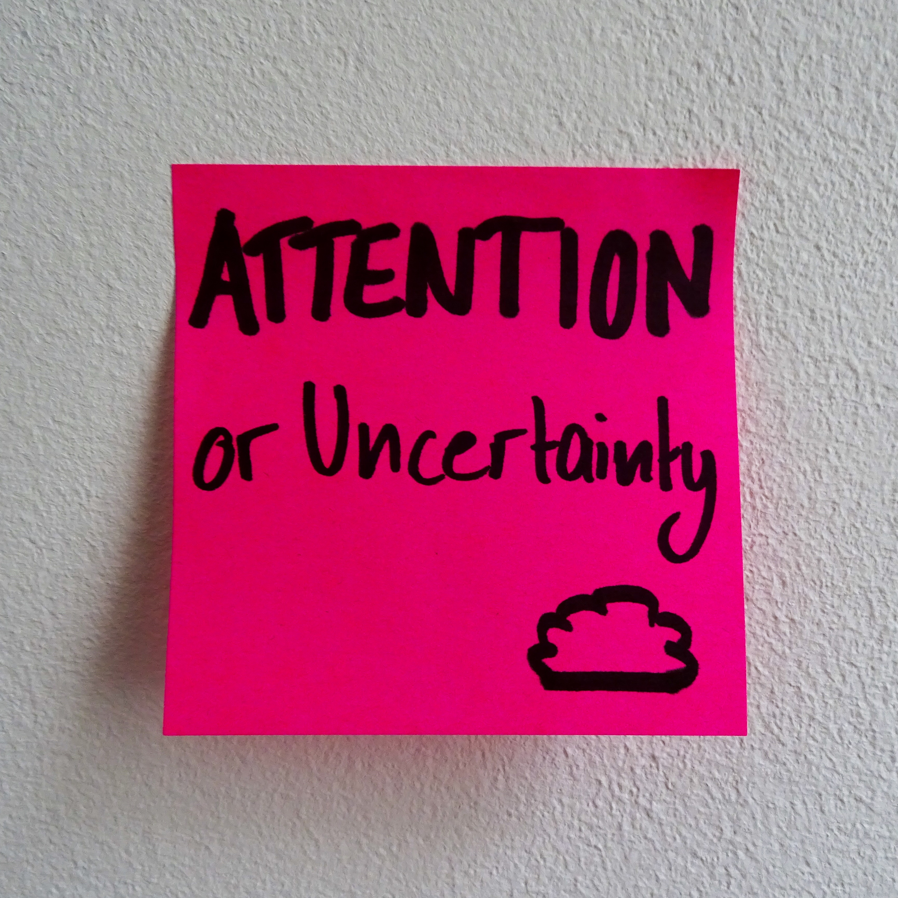 Attention (or Uncertainty)
